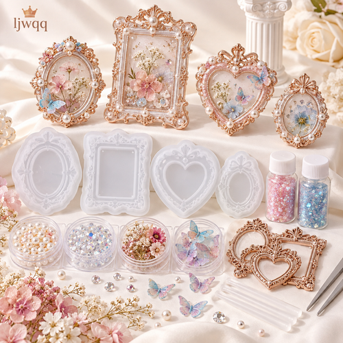 Baroque Mini Photo Frame Resin DIY Kit