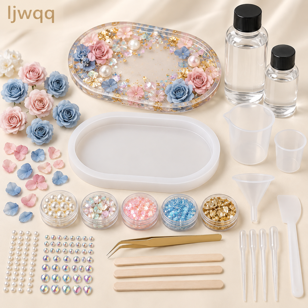 Iridescent Gem Bow Silicone Mold Resin Kit