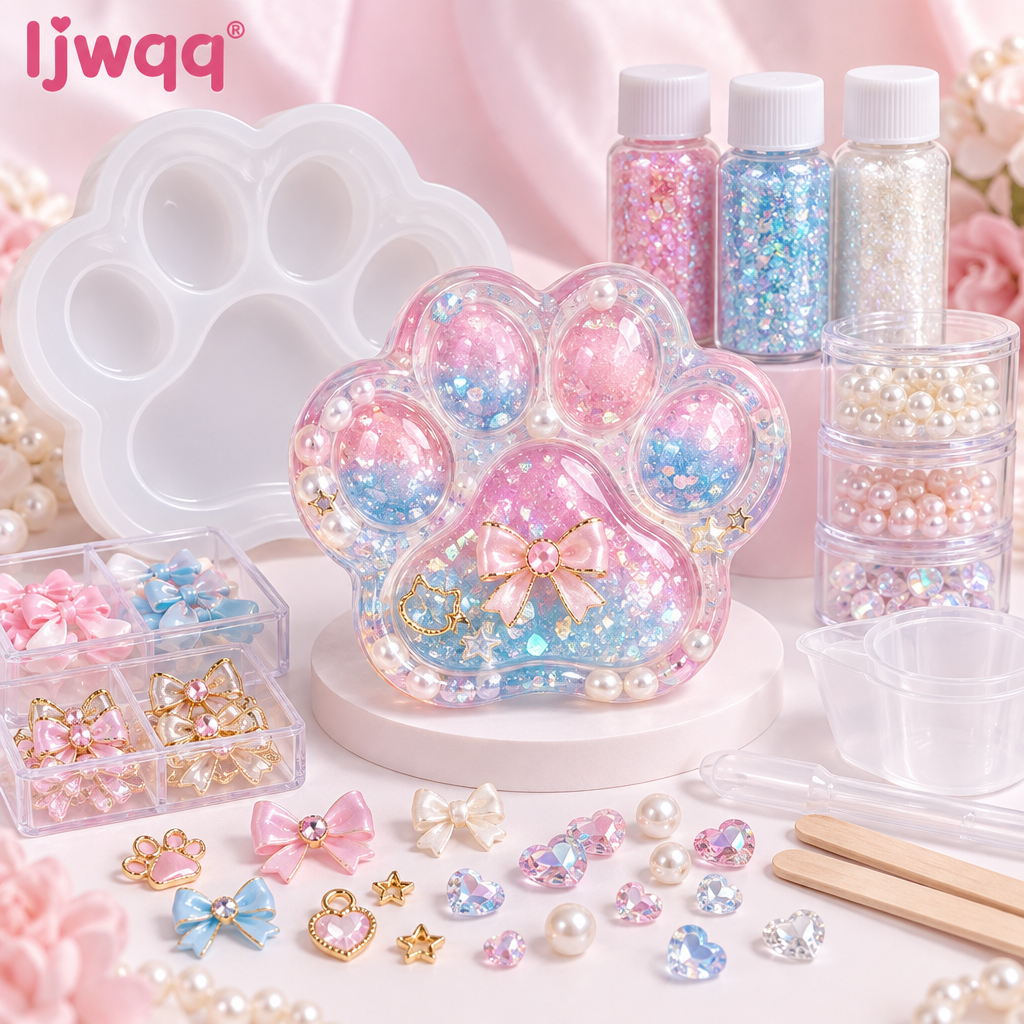 Star Crystal Pendant Resin Charm DIY Kit