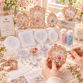 Baroque Mini Photo Frame Resin DIY Kit