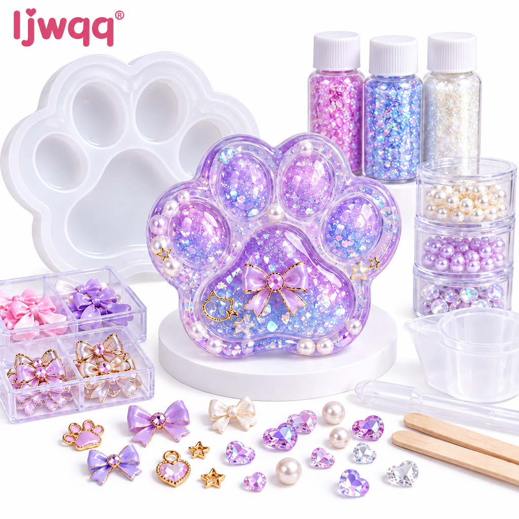 Star Crystal Pendant Resin Charm DIY Kit
