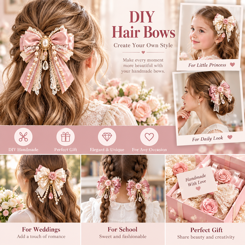 Pearl & Crystal Beaded Jewelry Making Kit