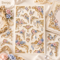 （5）Maximalist Baroque Corner Border Sticker Pack