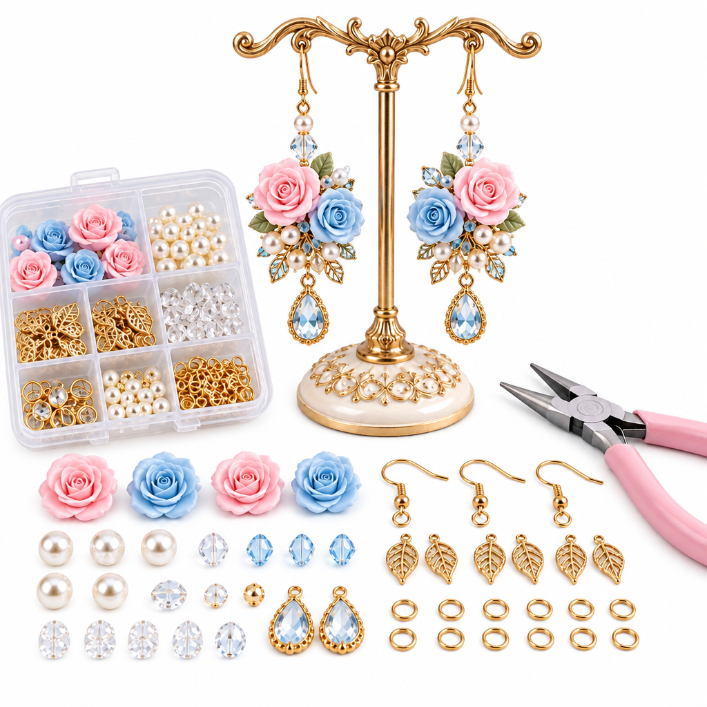 Rococo Bow Hair Accessory DIY Kit