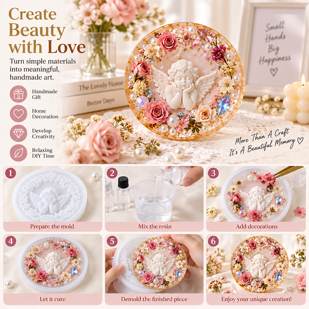 Maximalist Cat Paw Resin Ornament DIY Kit