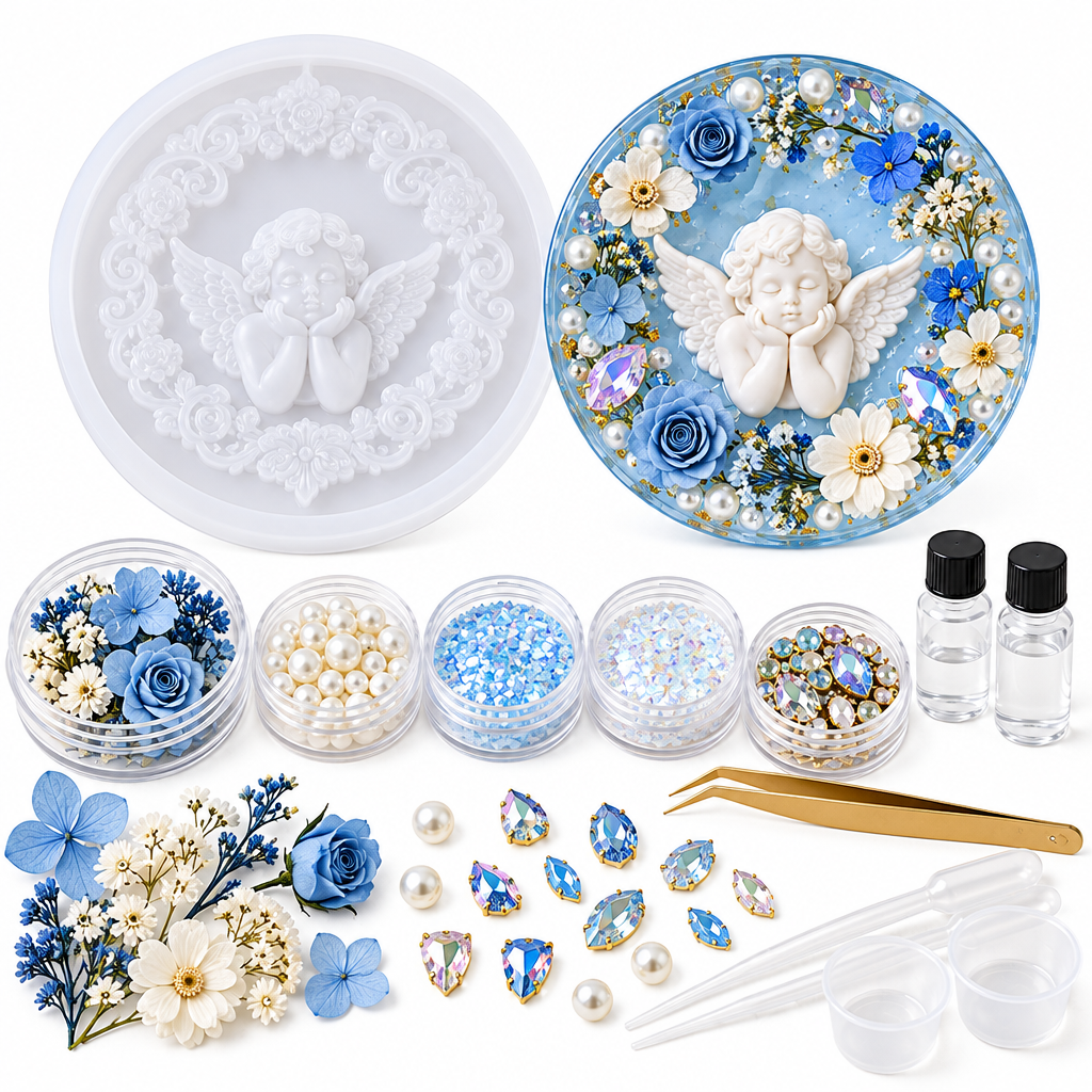 Maximalist Cat Paw Resin Ornament DIY Kit