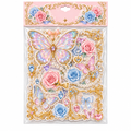 Butterfly & Rose Resin Charm Keychain DIY Kit