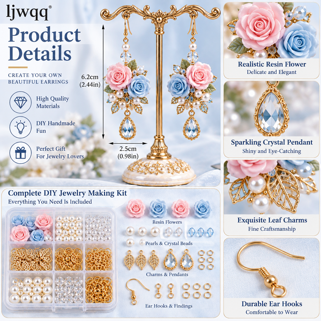 Rococo Bow Hair Accessory DIY Kit