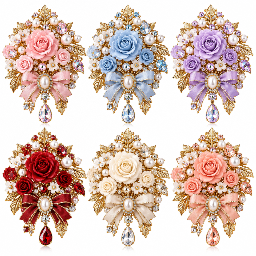 Vintage Rose Earring Making Kit