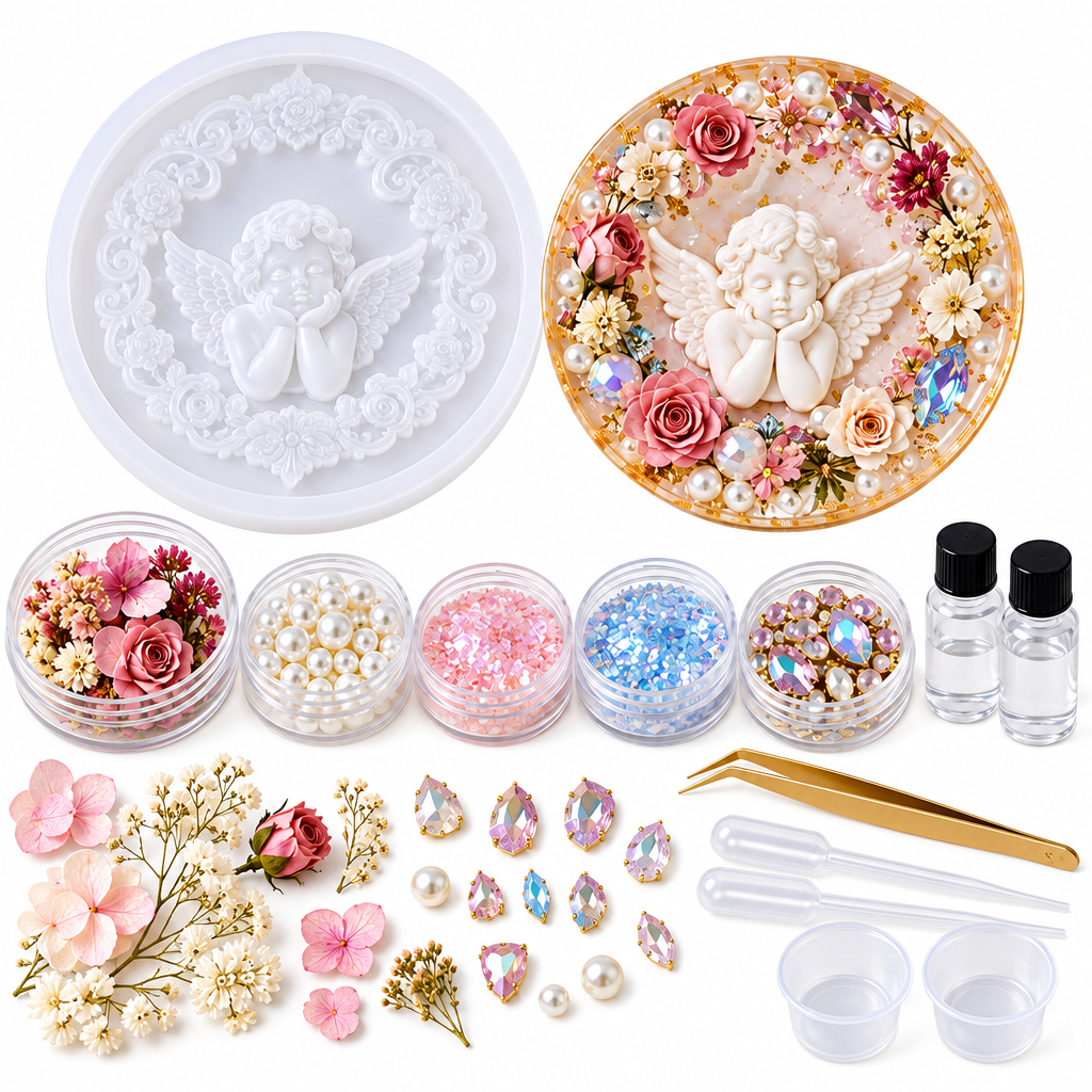 Maximalist Cat Paw Resin Ornament DIY Kit